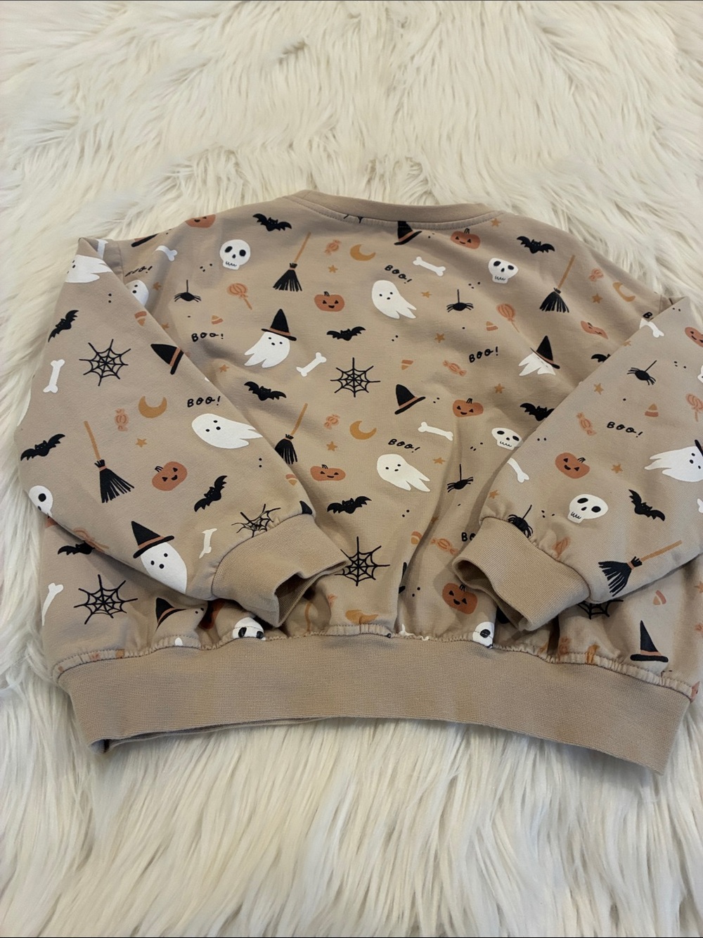 Quincy Mae Unisex Relaxed Fleece Sweatshirt—Halloween - Picture 5 of 5